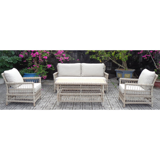 Provence Collection Outdoor 4 Seater Lounge Set image 0